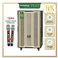 Loa Kéo Nanomax S-5000 Bass 50cm 1350w Karaoke Bluetooth