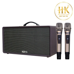 Loa xách tay Acnos Flac 36 (200W, Bluetooth 5.0, kèm 2 tay micro)
