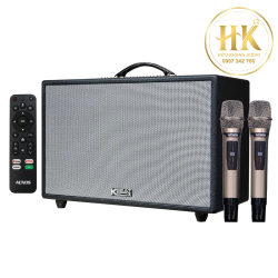 Loa xách tay Acnos Hinet 3600 (Đầu karaoke phát hình ảnh 8K, Bass 25cm, 200W, Bluetooth 5.0)