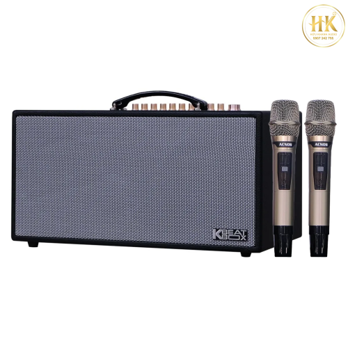 Loa xách tay Acnos CS450Alpha (2 Bass 16.5cm, 150W, Kèm 2 Micro)